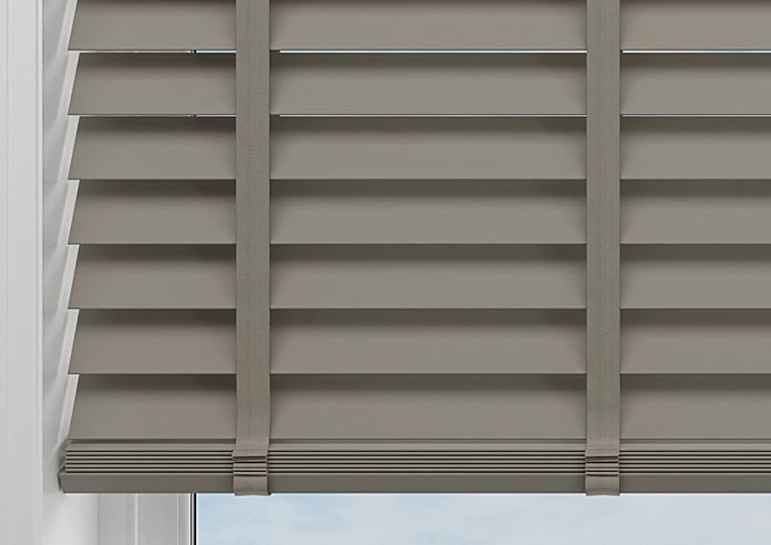 Ecowood Deluxe, Urban Greige Satin - Twist&Fit Venetian Blind - Image 10
